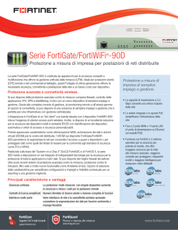 Serie FortiGate/FortiWiFi®-90D
