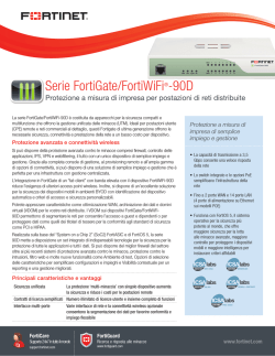 Serie FortiGate/FortiWiFi&reg;-90D