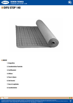 scarica la scheda tecnica