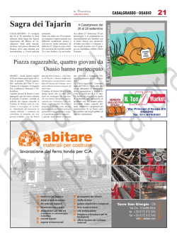Sagra dei Tajarin A Casalgrasso dal