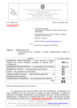 ATA - MIUR &ndash; USR Veneto