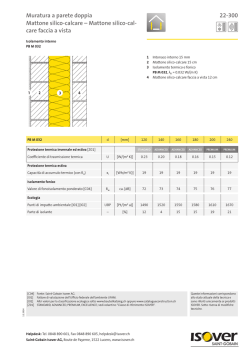 Mattone silico-cal- care faccia a vista 22-300