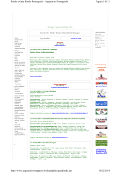 Calendario della Romagma