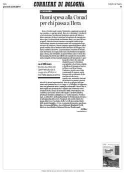 Buoni spesa alla Conad per chi passa a Hera