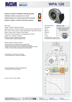 Catalog - Fan WPA 120 - MplusM