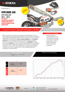 ktm duke 200 kit stage-1: centralina, cablaggio, interruttore mappa