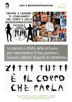 CNV E MICROESPRESSIONI