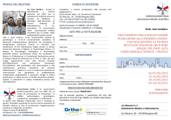 Dott. Ivan Lendaro TRATTAMENTO DELLE MALOCCLUSIONI IN