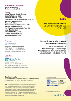 qui - SIAAIC Societ&agrave; Italiana di allergologia, asma ed immunologia