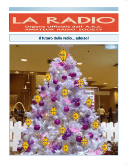 la radio 13-2014 - Amateur Radio Society