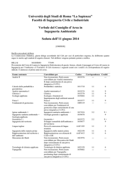 11_Giugno - Sapienza