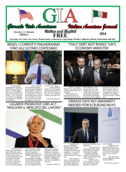Italian American Journal Giornale Italo Americano
