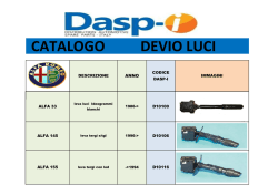 CATALOGO DEVIO LUCI