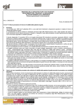 Nuova procedura di rinnovo di validit&agrave; della patente di guida