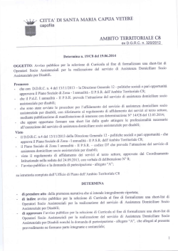 Avviso.PDF - Comune di Santa Maria Capua Vetere