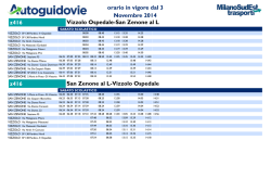 z416 Vizzolo Ospedale-San Zenone al L z416 San - Milano sud-est