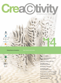 Design, Ricerca e Innovazione Design, Research and