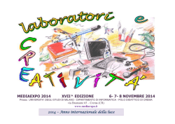 mediaexpo 2014 xvii^ edizione 6- 7- 8 novembre 2014