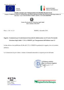 Graduatoria