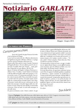 Notiziario GARLATE