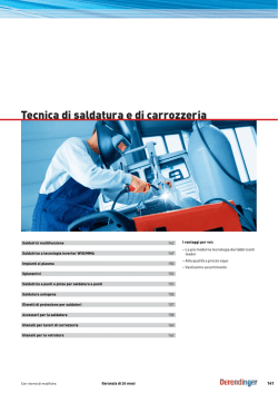 Tecnica di saldatura e di carrozzeria