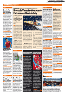 Riecco la Venezia-Montecarlo Endurance e Made in Italy