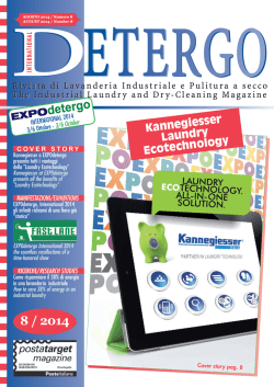 Kannegiesser Laundry Ecotechnology