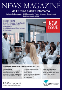 NEWS MAGAZINE - Istituto Zaccagnini