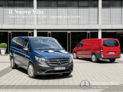 Listino prezzi - Mercedes-Benz