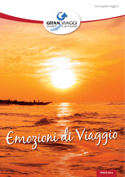 Catalogo Emozioni di viaggio 2014 (8,72 Mb)