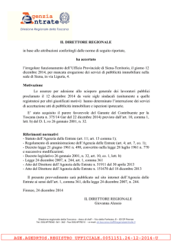 (provvedimento) - pdf - Agenzia delle Entrate