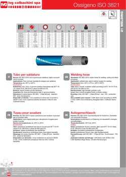 Ossigeno ISO 3821