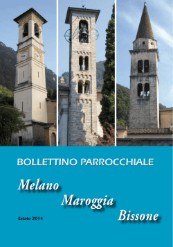 Bollettino Estate 2014