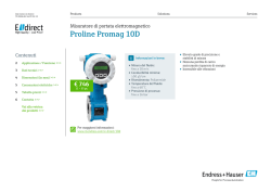 Proline Promag 10 (PDF 2,07 MB) - E-direct