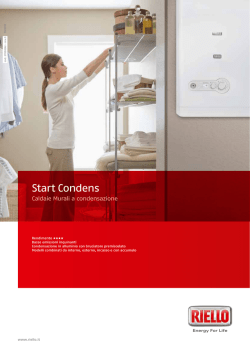 Start Condens Caldaie Murali a condensazione