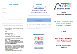 Dott. Stefano Landriani Dott. Paolo Bozzoli