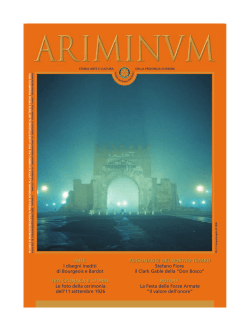 Scarica il numero 42 di Ariminum in formato PDF.