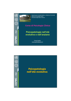 Psicopatologia et&agrave; evolutiva e anziano per PDF