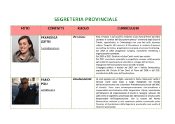 Curriculum - Partito Democratico METROPOLITANO