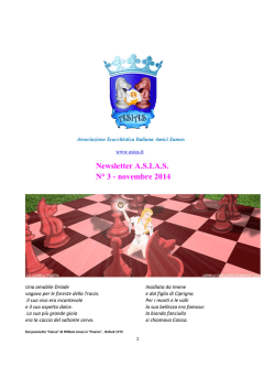 Newsletter A.S.I.A.S. N&deg; 3