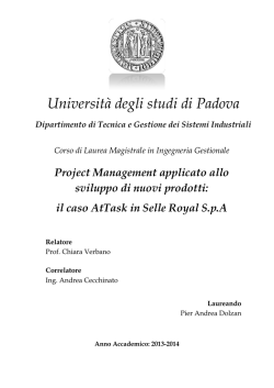 Documento PDF - Universit&agrave; degli Studi di Padova