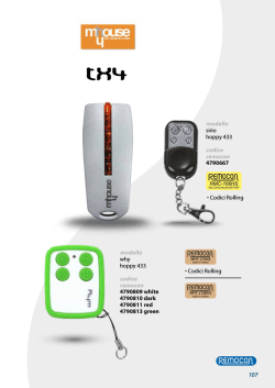 modello why hoppy 433 codice remocon 4790809 white 4790810