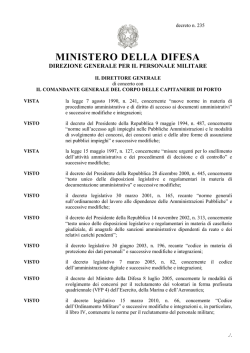 BANDO VFP 4 2015 - Concorsi On Line