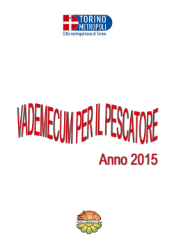 Il vademecum per il pescatore