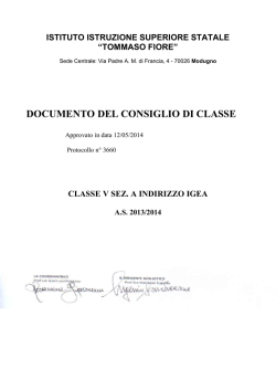 5A Igea - IISS &ldquo;T. Fiore&rdquo;, Modugno