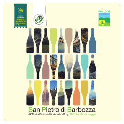 San Pietro di Barbozza - Primavera del Prosecco
