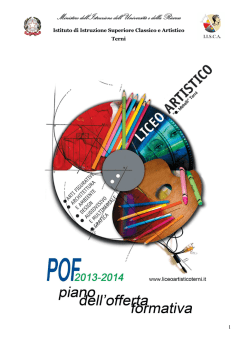 Apri il file del POF del Liceo Artistico
