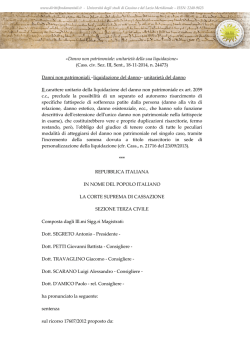 Cass. civ. Sez. III, Sent., 18-11-2014, n. 24473