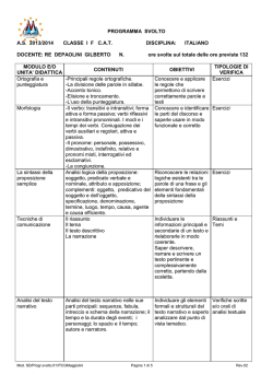 italiano - ITCG Maggiolini