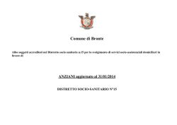 Albo enti accreditati per anziani